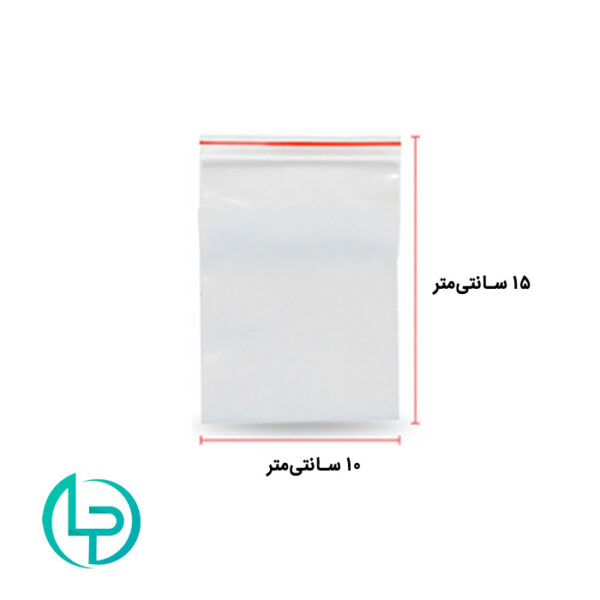 زیپ‌کیپ 15×10 هر بسته 100 عددی