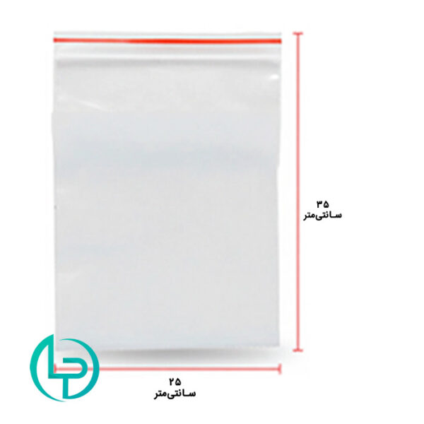 زیپ‌کیپ 35×25 هر بسته 100 عددی