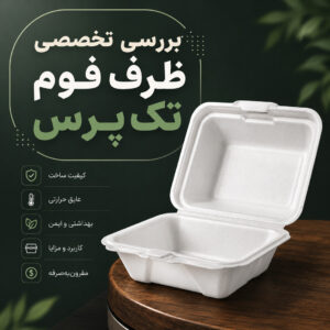 بررسی تخصصی ظرف فوم تک‌پرس