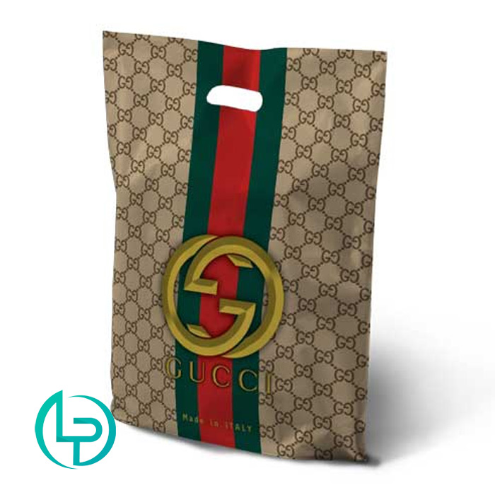 پلاستیک دسته موزی 45×35 سانتی‌متر درجه 1 طرح گوچی