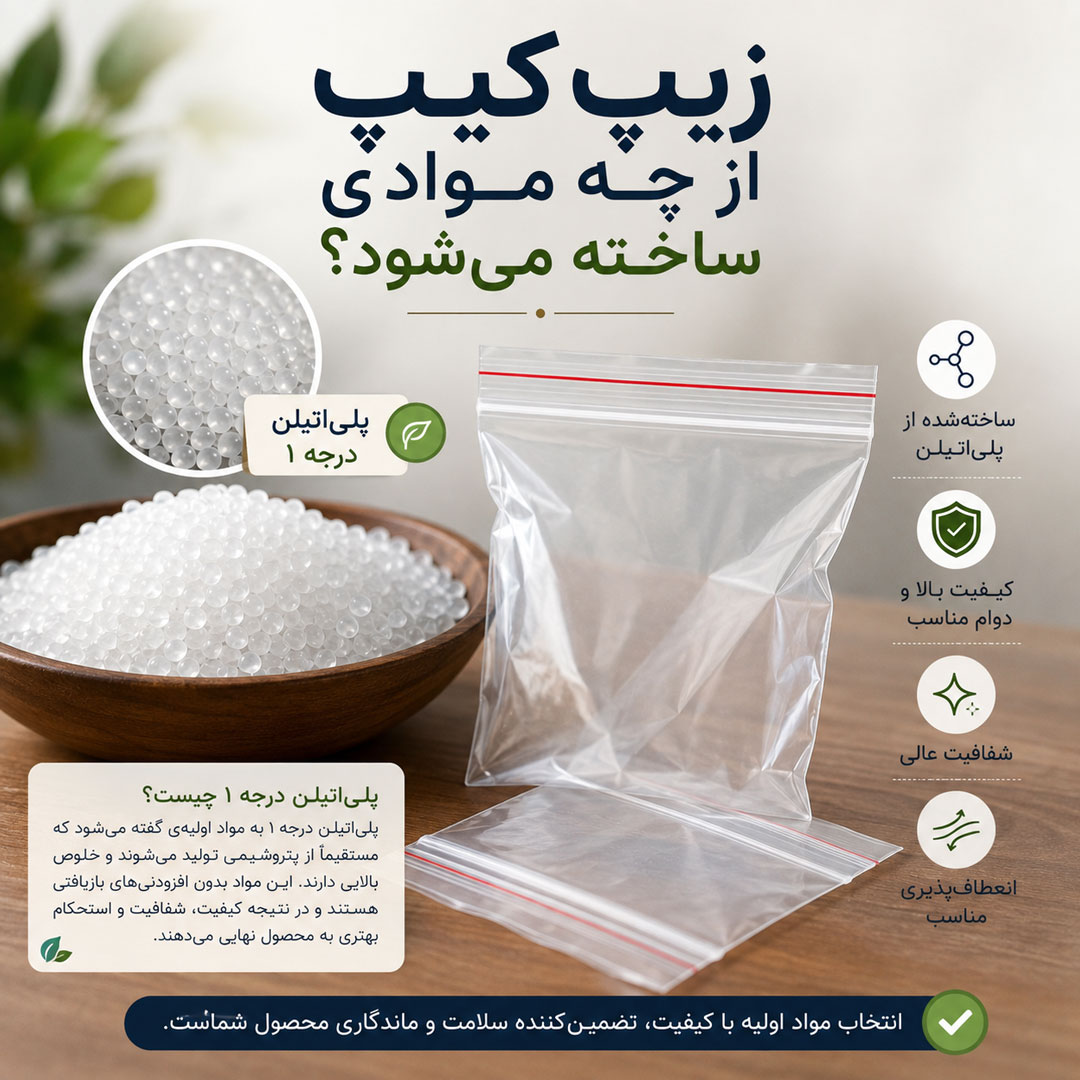 زیپ‌کیپ از چه موادی ساخته می‌شود؟